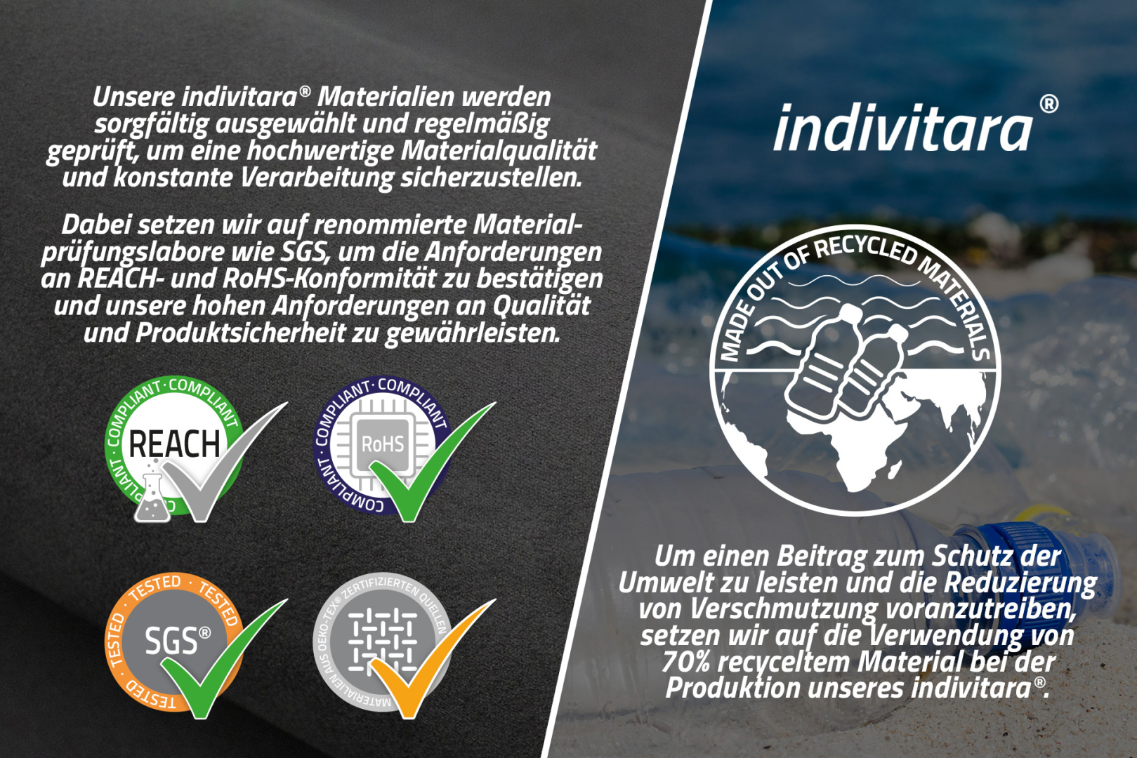 indivitara® Premium Stitch Foam - selbstklebender Mikrofaserstoff Premium mit echten Nähten - Meterware - verschiedene Farben - mit Schaumstoffrücken